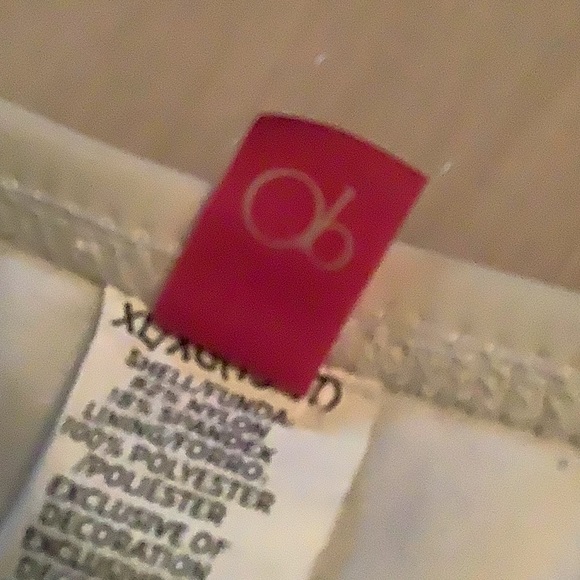 Colorful, bikini, bottom size X large by ocean Pacific blue, hot, pink, … - Picture 10 of 10